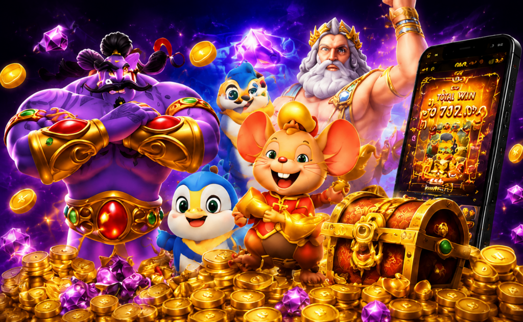 สล็อต PG เกมสนุก ฟีเจอร์เยอะ​